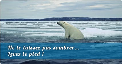 Ne le laissez pas sombrer… Levez le pied !